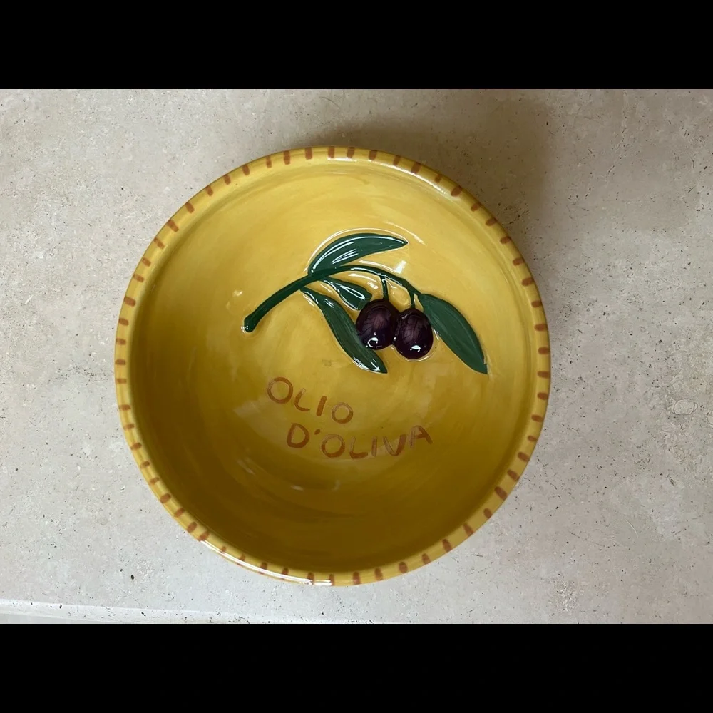 Williams Sonoma olive dish